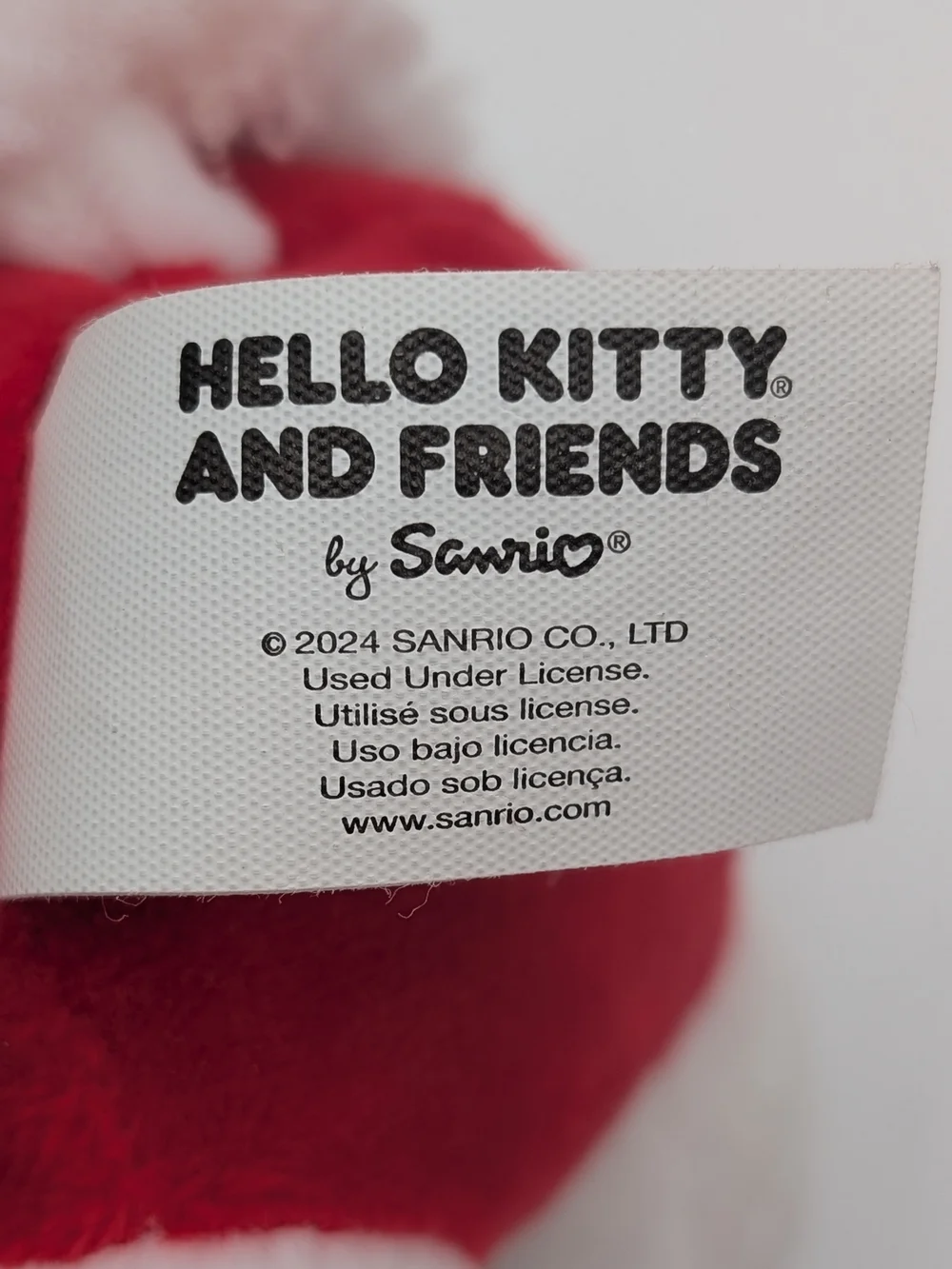 Squishmallow Jazwares Hello Kitty Holiday Lot Of 2 Plush Stuffed Animal